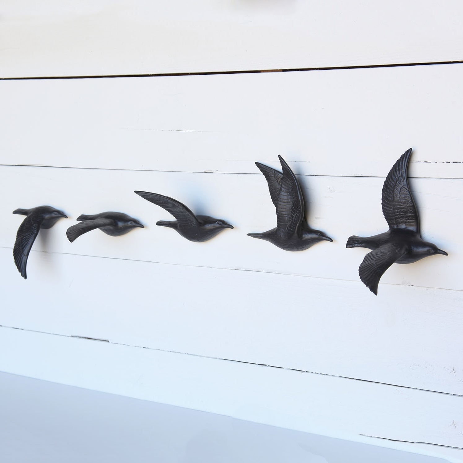 Flying Gulls Sculpture