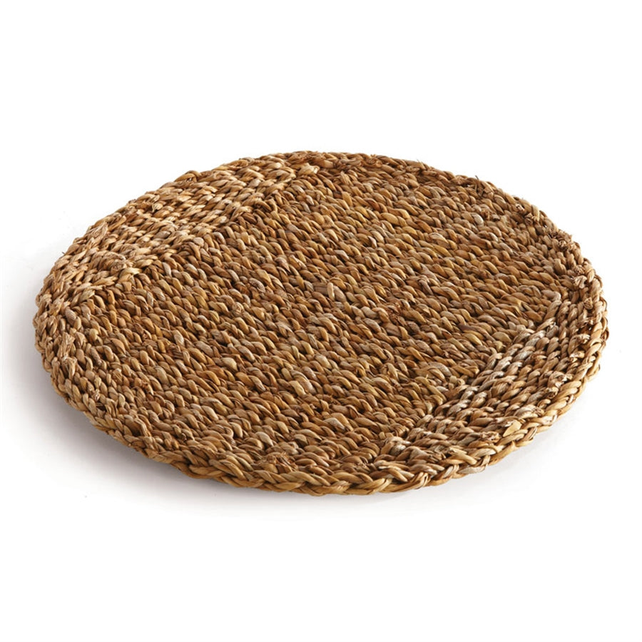 seagrass round placemat